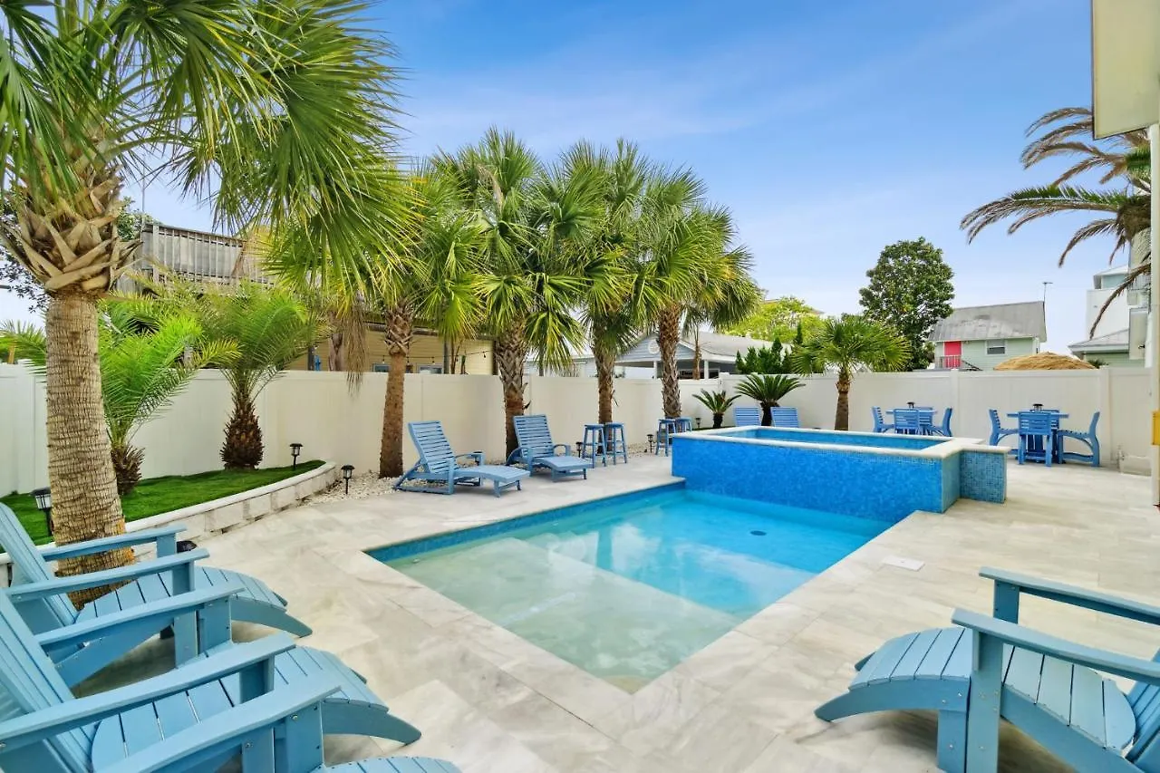 Paradise Palms With Heated Pool And Private Beach Destin
